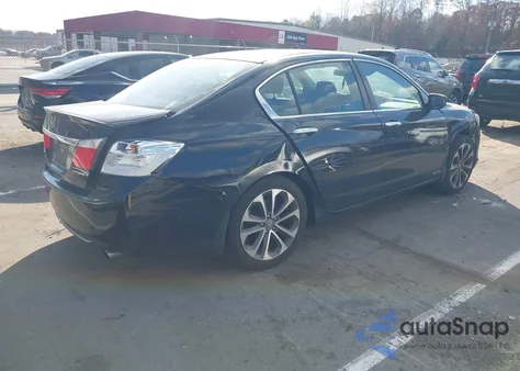 2015 Honda Accord Sport from USA, damaged, VIN 1HGCR2F56FA007735